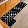 2pcs/set Modern Kitchen Mat Anti-slip Area Rugs for Living Room Balcony Bathroom Carpet Set Doormat Bath Mats Bedroom Tapete Y200527