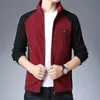 새로운 패션 풍력 차단기 재킷 망 가을 겨울 트렌드 스트리트 착용 오버 코트 양털 재킷 캐주얼 코트 망 의류 201116