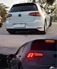 Car Running + Brake + Fog Light Dynamic Turn Signal Tail Lamp Assembly For VW Golf 7 7.5 2013-2019 LED Taillights