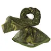 Multiuso Airsoft Paintball Shooting Gear Viso Collo Protezione Foulard Velo Fazzoletto da collo Tattico Airsoft Camouflage Sciarpa NO04-003