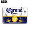 НОВЫЙ Corona Extra Beer Плакат Обложка Настенный декор Металлический знак Винтаж Паб-бар Туалет Домашний пляж Гостиная Украшение Оловянные вывески245I