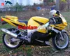 Suzuki 오토바이 페어링 노란 GSX-R750 페어링 2002 GSXR600 01-03 애프터 마켓 GSXR750 2001 2002 2003 2003 2001-2003 (사출 성형)