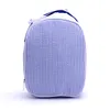 Navy Seersucker Cooler Bag 25pcs / lot USA GA Warehouse Stripes Maniglia Lunch Tote Bag School Porta alimenti isolati DOMIL106344