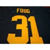 2024ブルーホワイト＃31 J. Foug Michigan Wolverines Alumni College Jersey S-4Xlorカスタム名前または番号カレッジジャージー