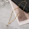 Chaînes 17km Vintage Perle Long Pendentif Pull Collier Pour Femmes Hiver 55cm Chaîne Bijoux 2022