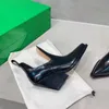 Botas de mujer BOTAS LEAN de la mejor calidad Botines con punta estrecha nueva moda de lujo botas de cuero de invierno diseñadores de mujeres botines con plataforma botines