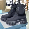 2020 męskie buty Eksplorator Ukośny buty kostki kobiety Martin Boots Calfskin Leanther But Platform