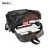 PU Leather Backpack Men Travel Bag Waterproof Simple Style School Bags for Teenage Casual Fashion Pack Anti-Theft Bagpack