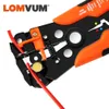 Lomvum проволока резак зажимной зажимной инсуль, мульти инструменты плоскогубцы автоматические 0,2-6,0 мм кабельный режущий резервуар ручной инструмент Y200321
