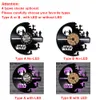 I Love Record Vintage LED Vinyl Kitten Art Stille einzigartige dekorative 3D-Hänge-CD-Wanduhr 7 Katzen Y200407