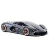 Bburago 124 Terzo Millennio Static Die Cast Vehicles Collectible Model Car Toys LJ2009305566298