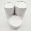 Beyaz Siyah Kraft Yuvarlak Silindir Kozmetik Viski Şişesi Paketleme Karton Kağıt Tüp8402682