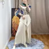 [씨앗] Pleated Wide Leg Pants 프릴 크기 이상 느슨한 탄성 허리 슬림 솔리드 캐주얼 고품질 새로운 가을 패션 AR091 201111