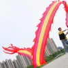 Kinesisk Party Nytt År Dragon Ribbons Dance Toy för Vuxna Barnfestival Props Workout Props Square Fitness Tillbehör