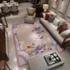 Bubble Kiss Carpets для гостиной современные коврики цветочная птица домашний ковер коврец коврик