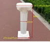 Upscale Style Roman Columns White Color Plastic Pillars Road Cited Wedding Props Event Decoration Supplies