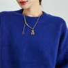 AFSHOR Kleiner Bär Anhänger Halsketten für Frauen Stahl Schmuck Halskette Halsband Geburtstagsgeschenk Geschenk für Mädchen 2022 Neu