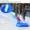 スレッドチューブチーズケーキ膨脹可能な雪のチューブ大型ポリ塩化ビニールの雪ボート冬スケートスノースポーツスポーツのおもちゃDHL配達7日