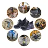 QUHENG Lightweight Breathable AntiSmashing NonSlip Steel Toe Safety Work For Men Protective Shoes Mens boots Y200915