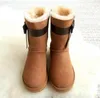 Stivali da neve invernali Donne Bowknot Donne calde Boot Designer Boot Designer Natali