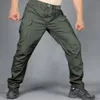 Pantaloni da uomo di alta qualità Pantaloni antigraffio da uomo impermeabili Militar Tactical Cargo Outdoor Pantaloni Combat Training Military Pant LJ201007