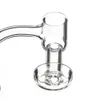 Rökning Tillbehör Helt svets Terp Vakuum / Quartz Vakuum Banger Fasad Bowl Edge DAB Rig 790/791