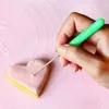 Cakes Tools ZL0413 Metal Biscuit Icing Sugar Pin Durable Tester Moulds Cookie Cake Decorating Scriber Sugars Stir Needle Frosting Stirring Pins Baking Pastry