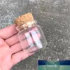 Capacity 50ml 47x50x33mm Bottles with Cork Transparent Glass Bottles Vials for Wedding Holiday Decoration Christmas Gifts 24pcs