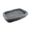 Dog Bolster Bed Mat Lavable Crate Colchón Antideslizante Pet Cojín Dog Bed Lavable Pet Colchón 201119