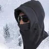 Vinterfleece balaclava varm huva ansiktsmask nack varmare för män kvinnor tränar cykel termisk fleece balaclava hattar mössor