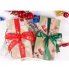 5pc Christmas Gift Wrapping Paper Cartoon Pattern Packing Paper Party Supplies5901079