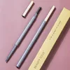 En stock Crayon à sourcils de maquillage 5 couleurs à la mode Brun moyen Chocolat ébène Brun foncé Brun doux Sourcils Skinny Brow Liner epacket