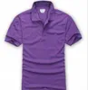 高品質ワニポロシャツ男性固体ショーツポロ夏カジュアルポロオム Tシャツメンズポロシャツポロシャツ