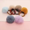 Kleurrijke imitatie waterballen schattige haarbanden mode haaraccessoires voor kinderen meisjes scrunchies paardenstaarthouder