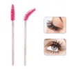 300pcs/lot Shiny Disposable Eyelash Applicator Wands Curler Brush Set Mascara Eyebrow Spoolers Comb Wands Spoolies Brushes Makeups