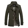 남자 재킷 트렌치 자켓 남성 패션 디자인 Veste Homme 정장 봄 겨울 정장 코트 솔리드 면화 카키 M-5XL 스포츠 용 재킷