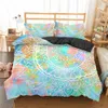 Casasky Luxo Mandala Bedding Conjuntos Paisley Padrão Índia Duveta Copa Twin Rainha Rei Rei Rei Roupa de cama Bed Bed 201021