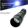 Uniquefire قابلة للشحن led 1605 T38 XML2 للماء 5 وضع 18650 بطارية التكتيكية الصيد التخييم مشاعل المشاعل