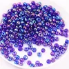 10G 1.5mm Glas Losse Kralen Japanse Zaad Kralen AB Color Frosted Opaque Glass Beads Round Hole