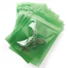 2000pcs / parti 8 * 12cm / 12x18cm Blå Rosa Transparent Färgrik Väska Frukt Ört Tea Snack Seal Bag Hårdvara Present Plastpåse Gratis DHL Frakt