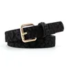 20212020 FashionSexy Female Belt Cummerbund Women Horsehair Belt With Leopard Pattern Rose Gold Metal Buckle Women Pu Belt4651857