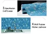 PVC moderne auto-adhésif papier peint de salle de bain papier peint de salle de bain cuisine étanche mosaïque autocollants à la maison stickers muraux y2001035925033
