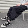 Iidossan Basic Simple Color Cargo Broek Heren Oversized Casual Harajuku Streetwear Broek Hip Hop Mannen Overall Techwear Hot Sale 201109