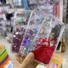 For Iphone Quicksand Cases Smart Phone Cover Heart Love Hard Pc Tpu Liquid Bling Oil Transparent Colorful 12 Mini Pro Max 11 Xs Xr X 8 7 6