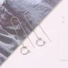 新しいファッションイヤーラインタッセルレトロな長いイヤリングシンプルチェーンメタル女性イヤリング卸売宣言イヤリングボヘミアジュエリー