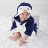 Newly Cute Coat Animal Infant Toddler Kids Baby Girl Boy Hooded Bath Towel Wrap Bathrobe Bathing Blanket Throws1965758