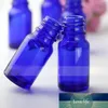 Venda quente garrafa de vidro azul com conta-gotas 10 ml Grosso Vial Óleo Essencial para E Liquid E Juice