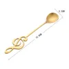 304 Stainless Steel Musical Notes Spoon Coffee Spoon Tea Stirring Spoon Music Bar Ice Mug Dessert Scoop Creative Cutlery H jllwUa