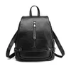 حقيبة الظهر حقيبة أنثى التصميم الشهير لمكافحة الكتف الحقيقي لجلد جلدية كلية السيدات السيدات سفر الظهر 1