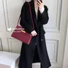 MS träffar en högkvalitativ enkel axelväska lady handväska mode sned satchel trend i Europa och vinden återställer gamla sätt254e